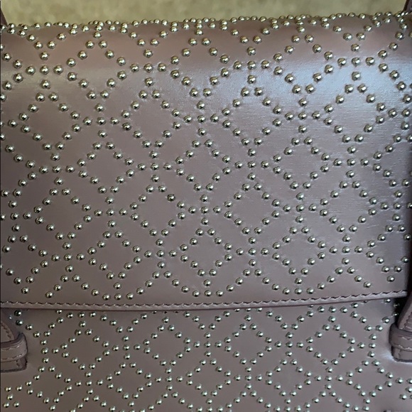 Alaia Nude/Tabac Tote with Crossbody Strap - Picture 11 of 11